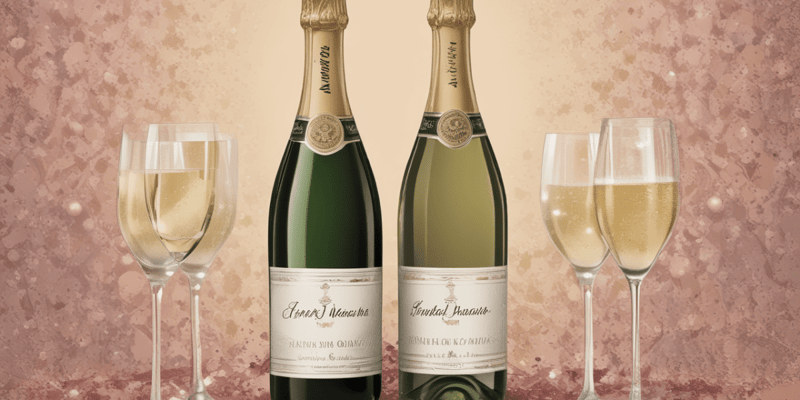 Lecture 2: Sparkling Wine and Champagne