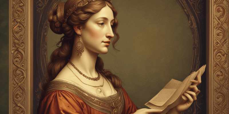 The Duke's Wife: Understanding a 16th Century Poem