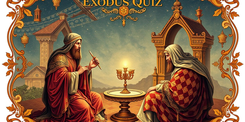 Exodus Chapters 19 and 20 Quiz