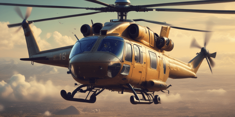 Helicopter Emergency Equipment and Engines