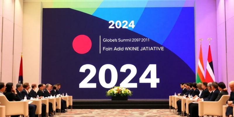 International Summits and Initiatives 2024