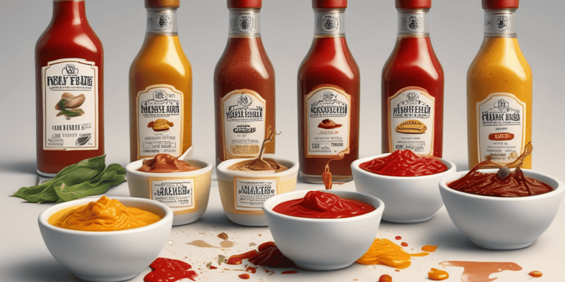 Mother Sauces and Basic Sauces Quiz