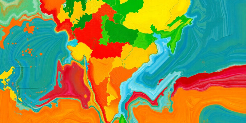 India - Size and Location Overview