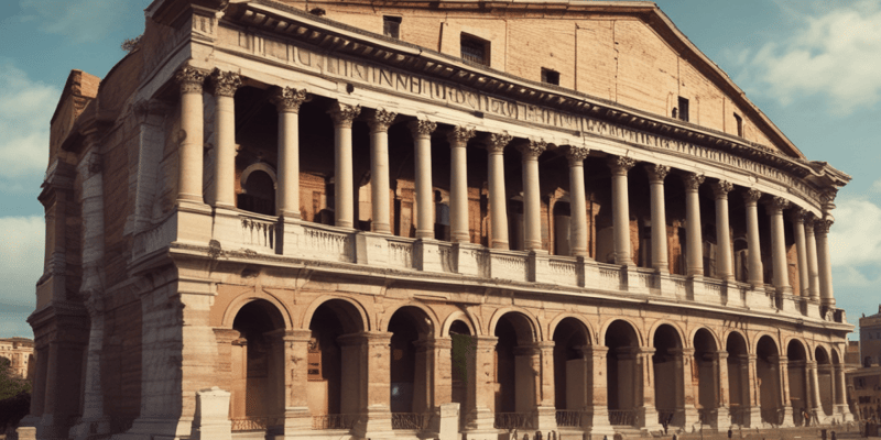 Roman Republic History Quiz