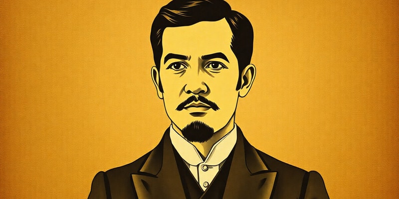 Rizal's Life and Works Quiz