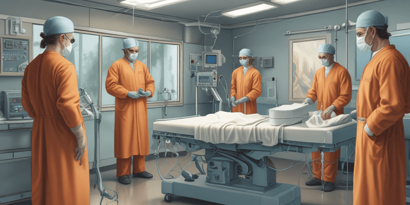 Chirurgie : La Période Préopératoire