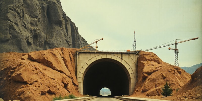 Tunnel Engineering and Rock Mechanics Quiz