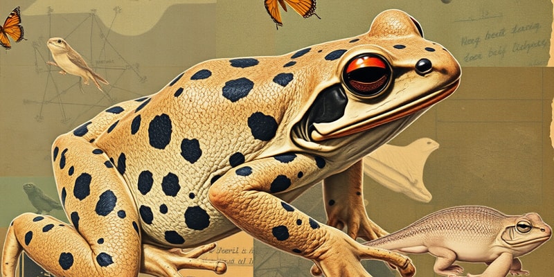 Frog Classification Flashcards