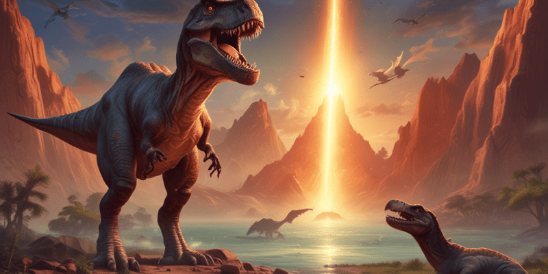 The Dinosaur Extinction