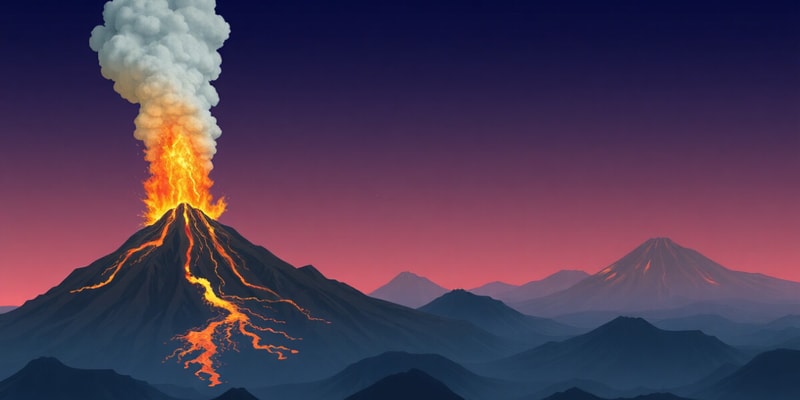 Earthquake and Volcanic Eruptions Overview