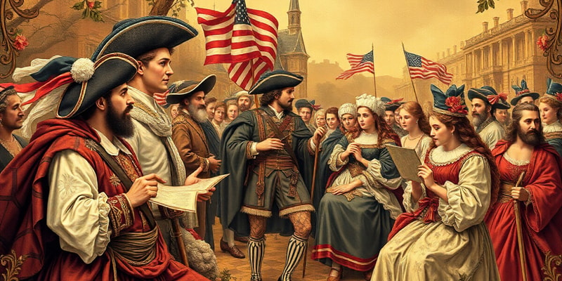 US History: Key Figures and Colonial Acts