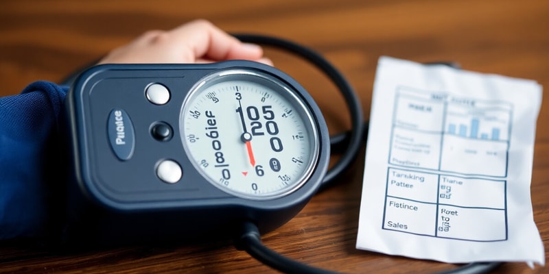 Blood Pressure Classification & Management