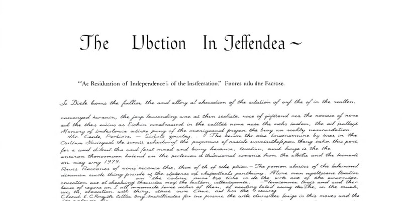 The Declaration of Independence and slavery video