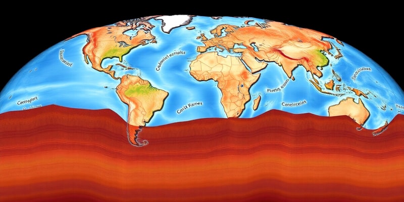 Naturgeografi - Kontinentaldrift och Bergbildning