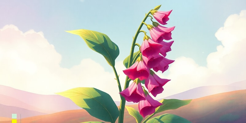 Plant Poisons and Digitalis Effects