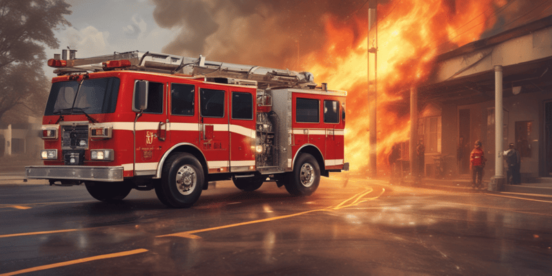 Fire Protection Systems Procedures Quiz