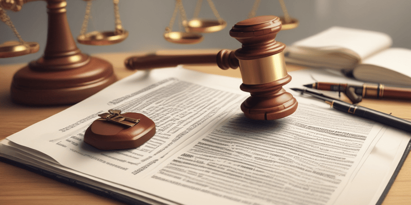 Les contrats en droit : définitions et types