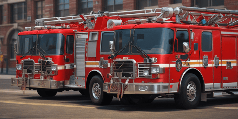 308 Fire Department Communications Guideline Quiz