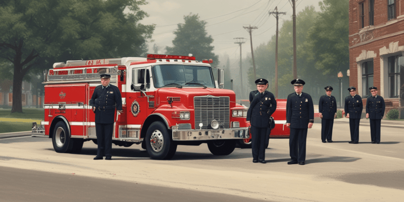 Fire Department Funeral Ceremonies