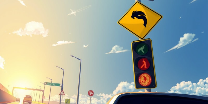 Driver's Ed - Signs & Signals