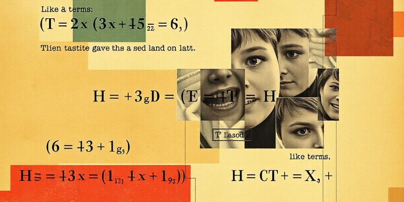 Simplifying Expressions in Algebra