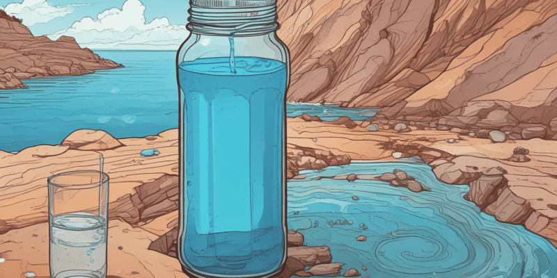 Water and Minerals in the Body Quiz