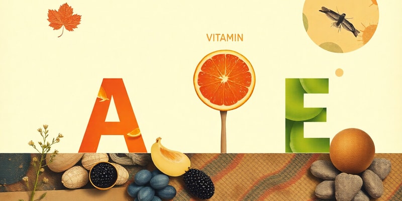 Vitamins: Structures and Deficiencies