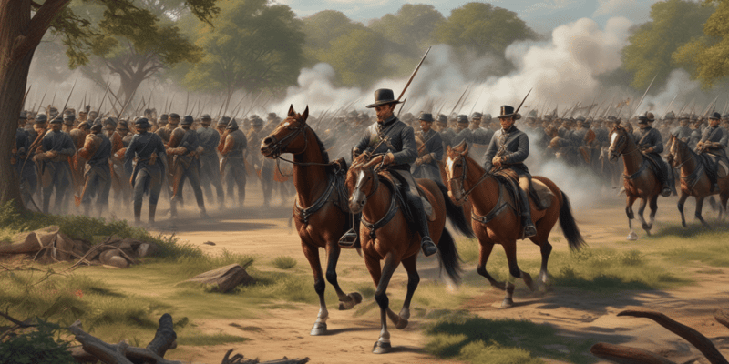 American Civil War Battles and Strategies Quiz