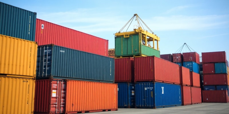 Writing and Shipping Containers Quiz