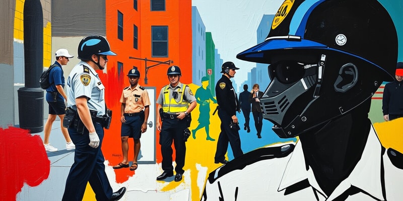 Policing, Society, and Language Norms