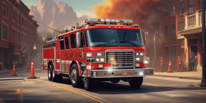 Hoffman Estates Fire Department Response Guidelines