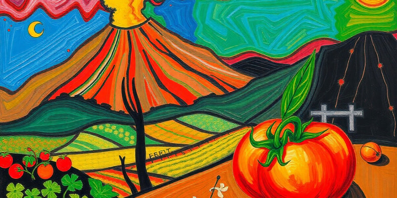 Il Vesuvio e il Pomodoro Piennolo