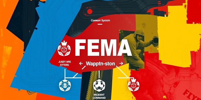 Disaster FEMA: ICS Lessons 3 & 4