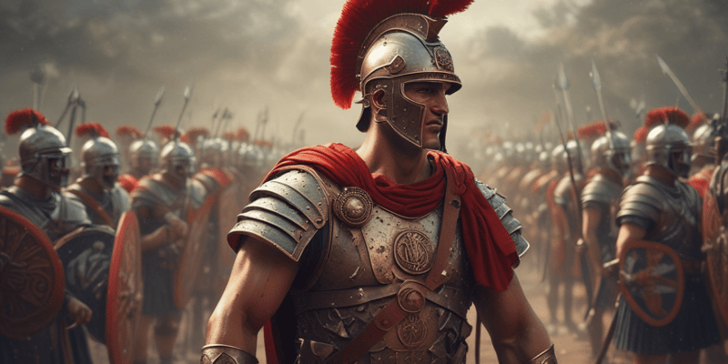 Life of a Roman Legionary in Germania