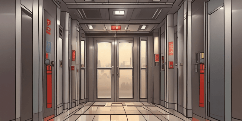 Emergency Elevator Procedures
