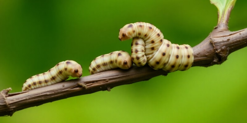 Alannah and Her Silkworms