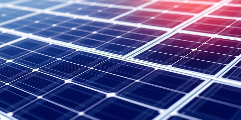 Photovoltaic Cells Overview