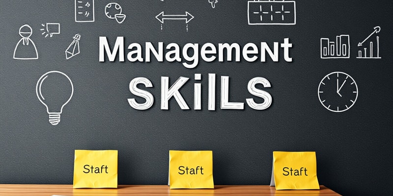 Management Overview and Skills