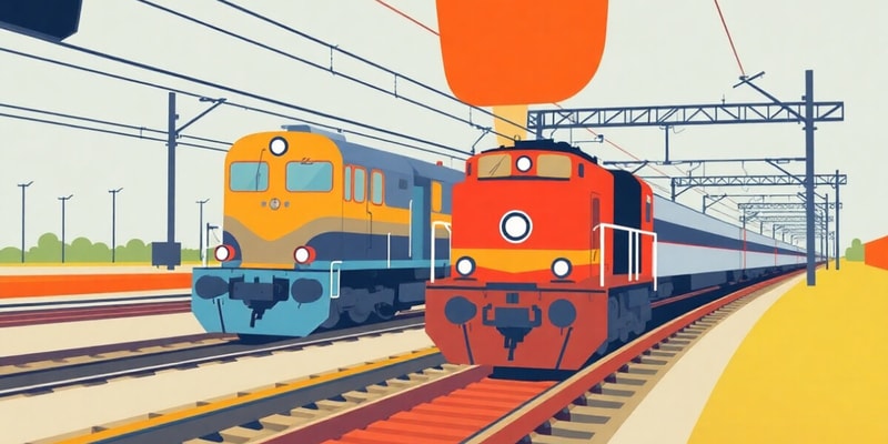 Operating Statistics in Railways