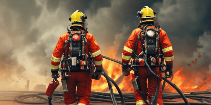 Firefighting Equipment and Operations