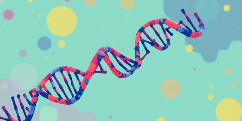 DNA and RNA Overview Quiz