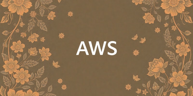 AWS Certification Practice Question Sets