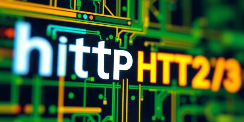 Evoluzioni di HTTP: HTTP/2 e HTTP/3