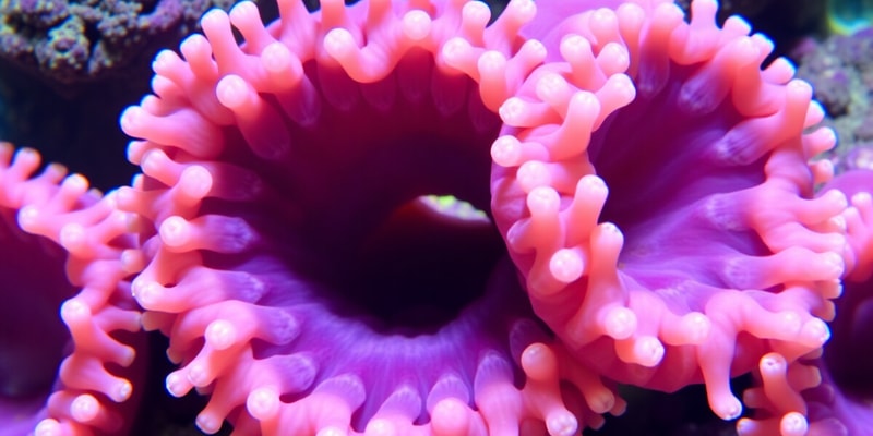 Biology: Sponges and Cnidarians Overview