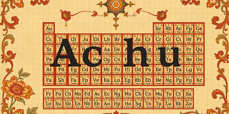 Basic Concepts of Chemistry