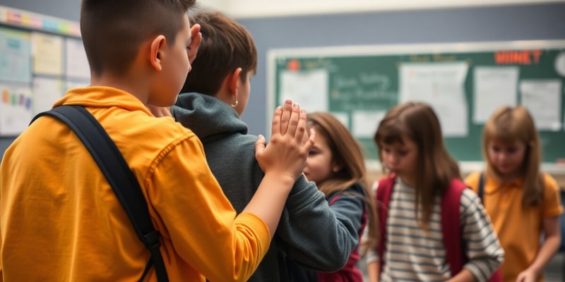 Programa de Violencia Escolar y Acoso