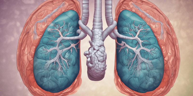 Pulmonary Disorders Quiz