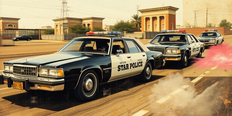 Vehicle Pursuit Protocols and StarChase Guidelines