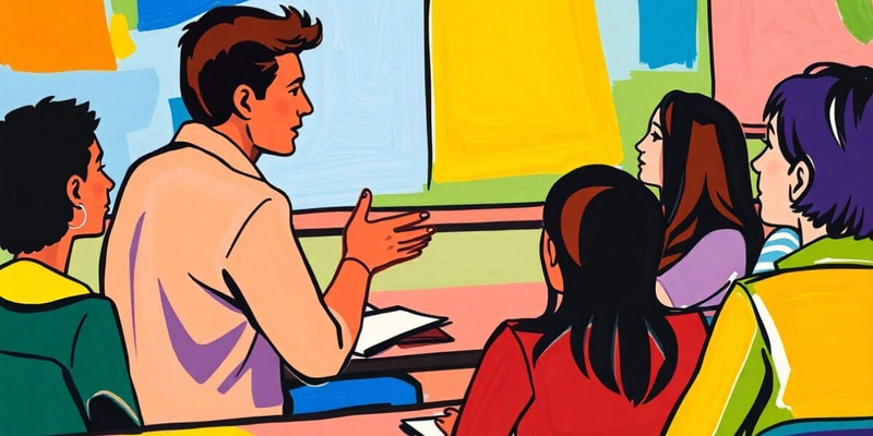 Classroom Discussion Techniques