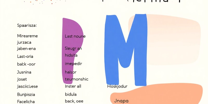 Vocabulario Básico Español-Alemán